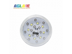 E14 Auto RGB Amusement Light - DW058 RGB+W LED Amusement Light with Strobe Auto 1-16 Pre-Programmed- 60mm AC24V