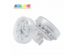 E14 Auto RGB Amusement Light - DW058 RGB+W LED Amusement Light with Strobe Auto 1-16 Pre-Programmed- 60mm AC24V