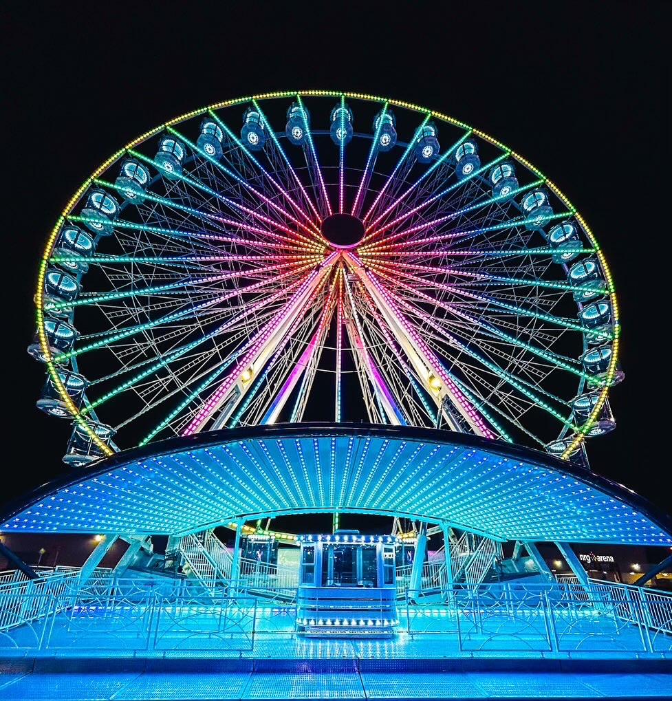 Ferris Wheel Lighting
