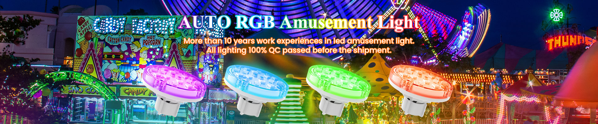 AUTO RGB Amusement Light