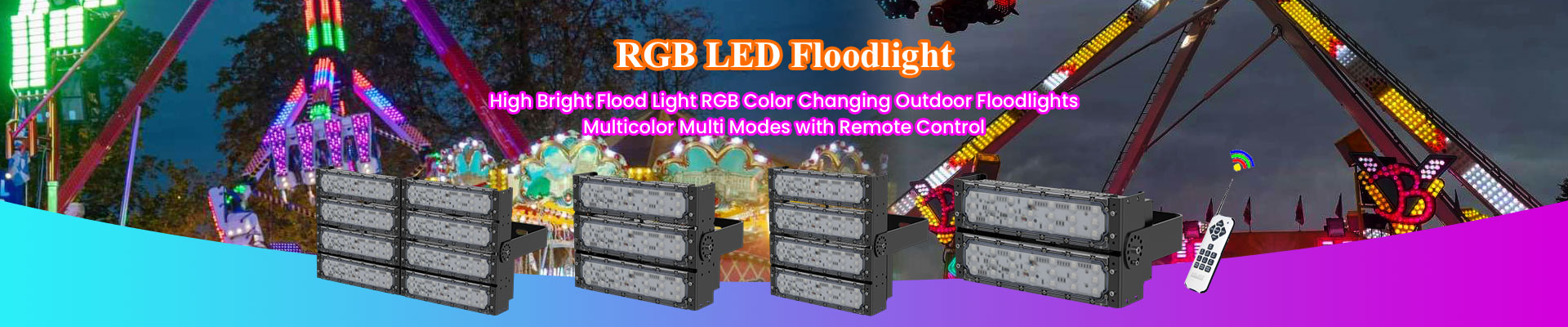 RGB LED Floodlight