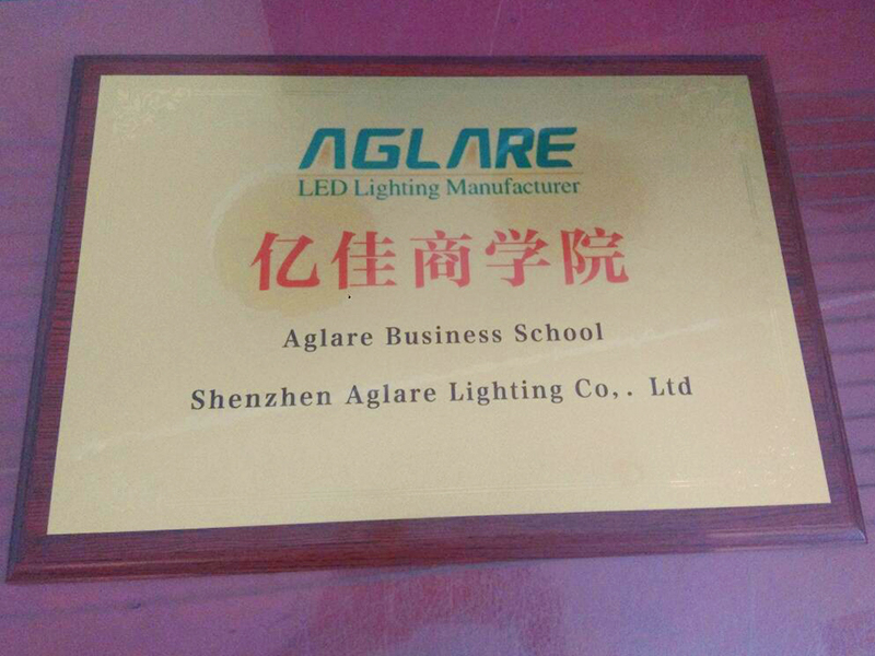 Warmly celebrate the establishment of the Aglare business school