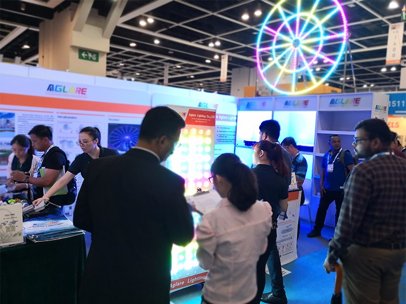 Congratulations! Aglare lighting made a success in the 2018 IAAPA AAE in Hong Kong