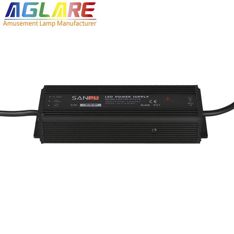 150W DC 12/24V 12.5A IP65 LED switching power supply