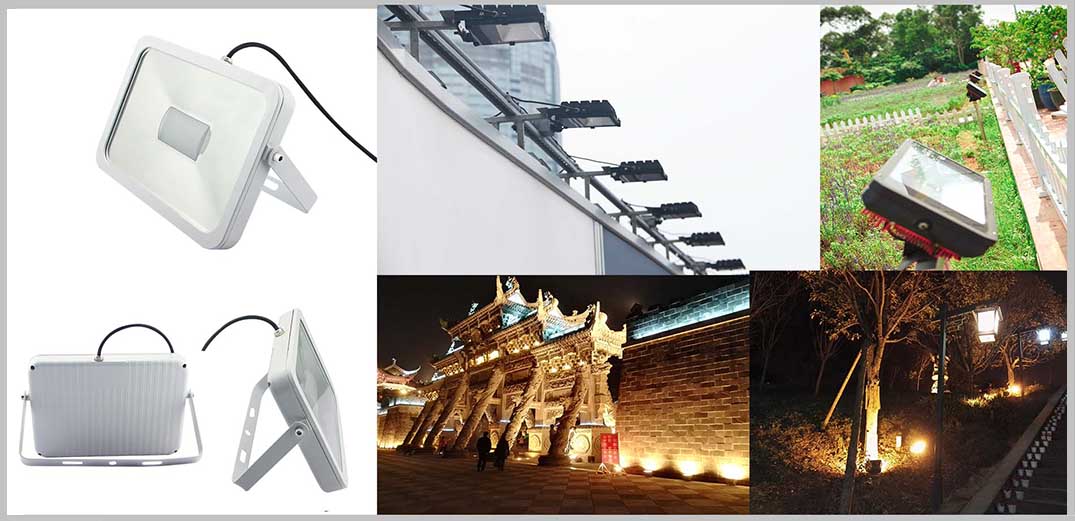 china 10w outdoor led flood light slim