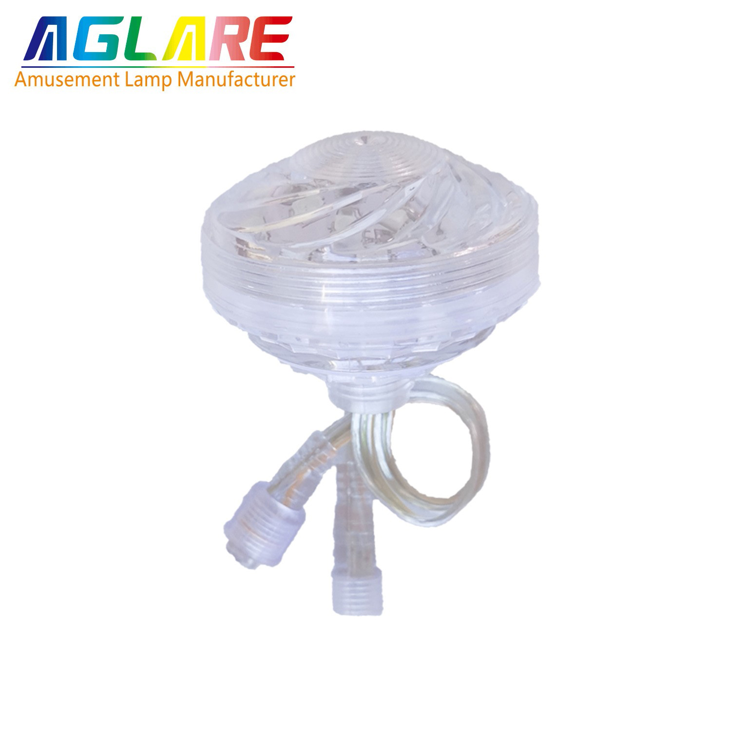 60mm Color Change RGB Amusement LED light For Amusement Rides