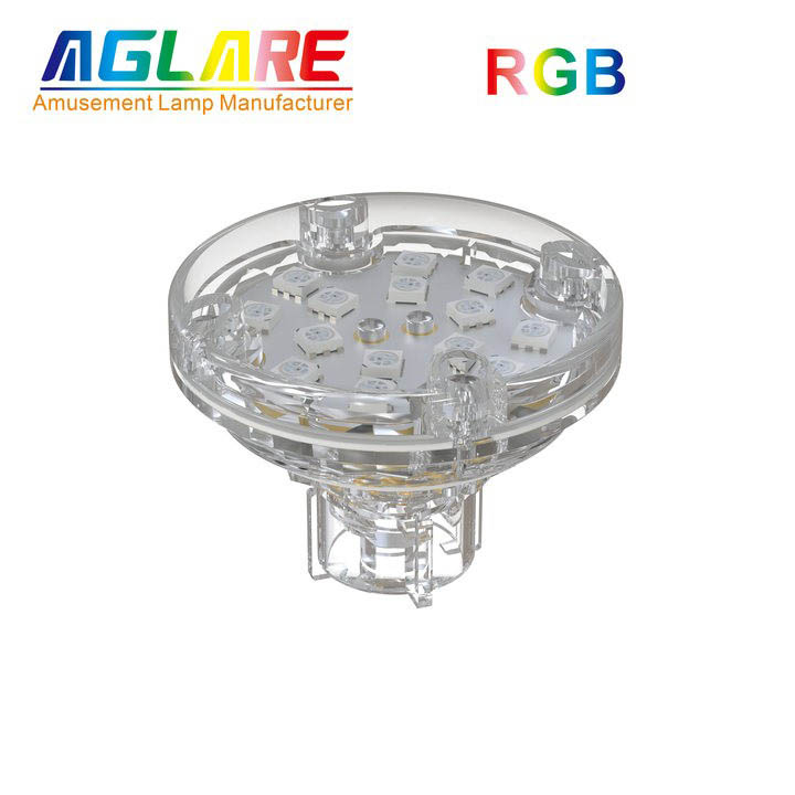 60mm New RGB LED Pixel Light auto program 18leds AC24V amusement rides lighting