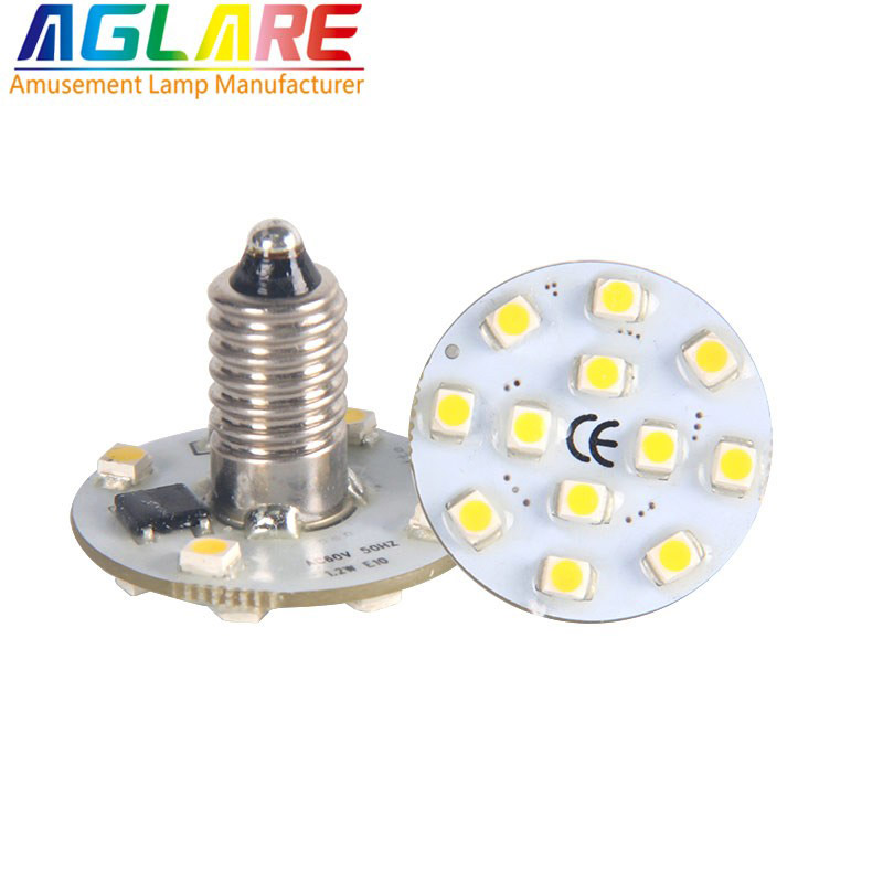 new e10 LED amusement AC24/60/110v good price with 11/16/18smd LEDs