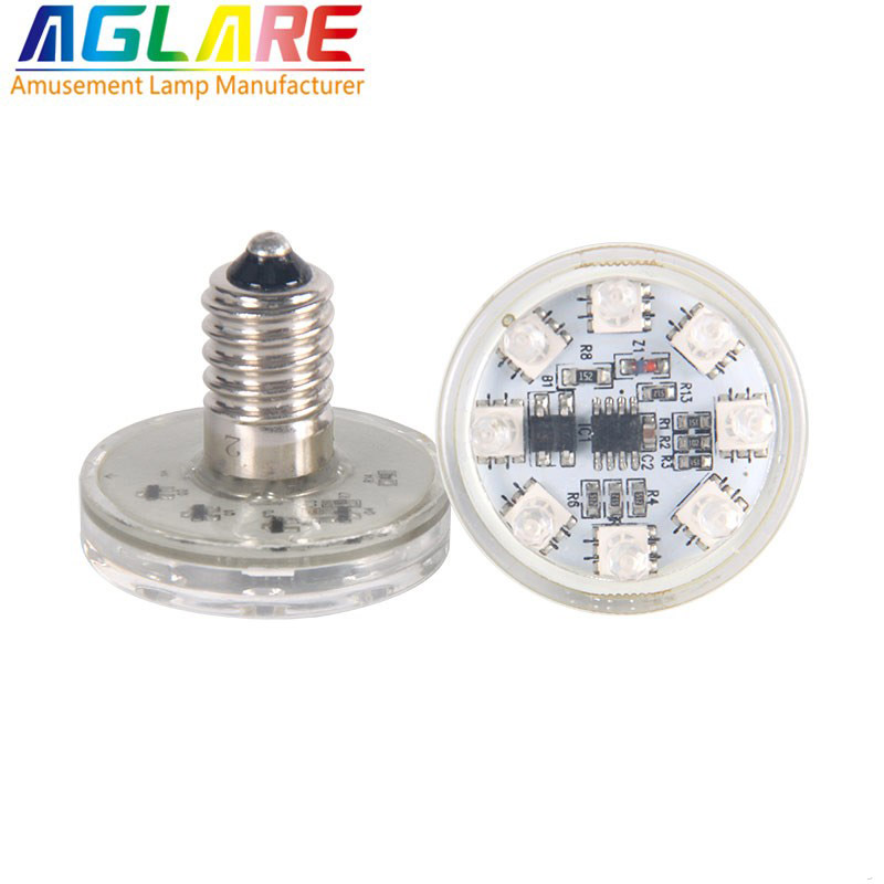 Fantastic auto rgb AC24V e14 amusement led LIGHT