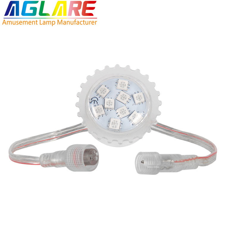 1.8W rides lights bulbs amusement LED 12V RGB fun amusement LED lighting IP68 Waterproof