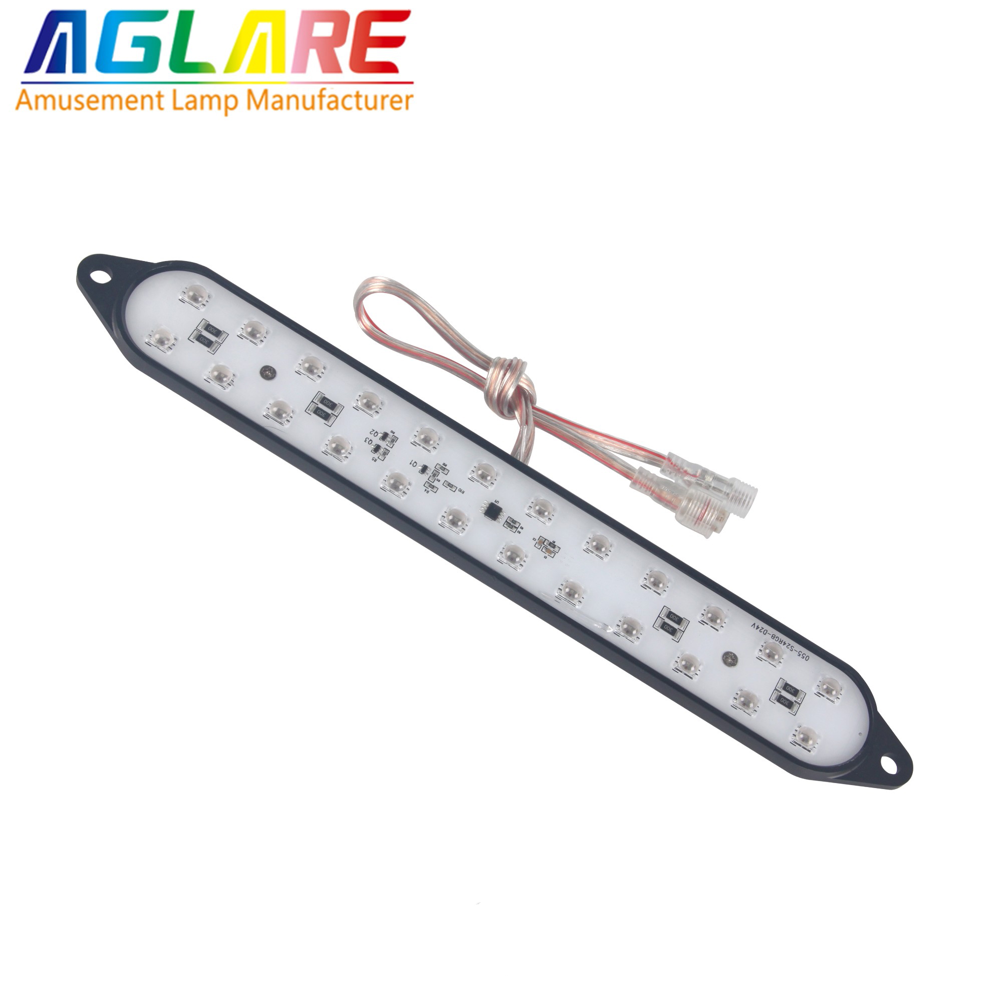 DC24V 24LEDS Programmable aluminium LED amusement led lights