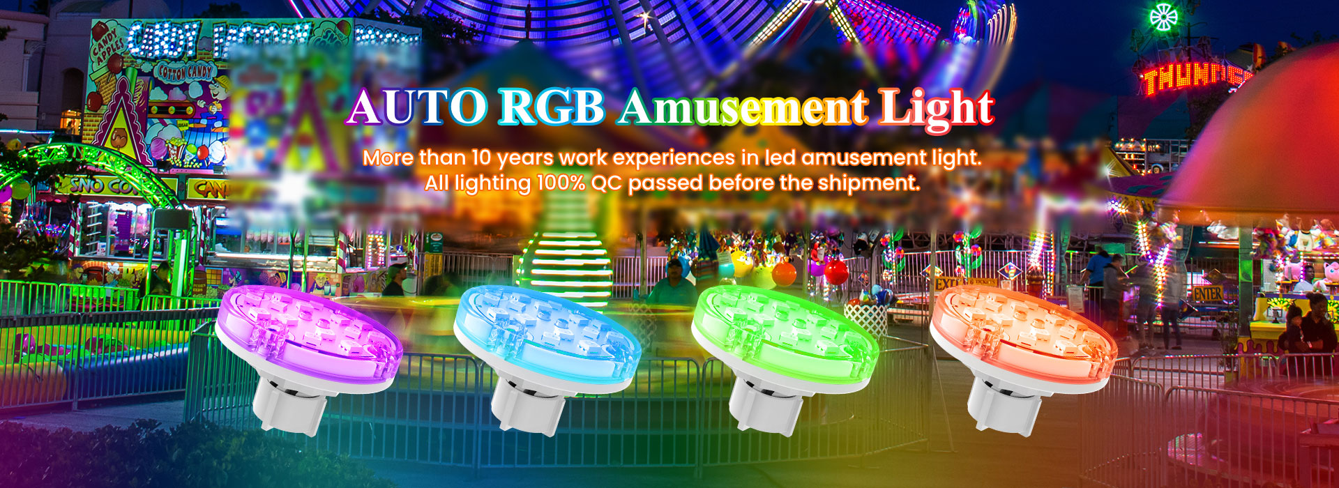 AUTO RGB Amusement Light